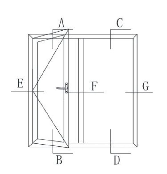 Dimex Edelweiss E90 Passive UPVC Window Profiles For Construction