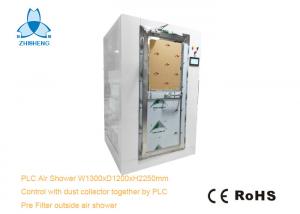 Quality ROHS Cleanroom Air Shower Unit Connect With Dust Collector Control By PLC And Touch Screen for sale