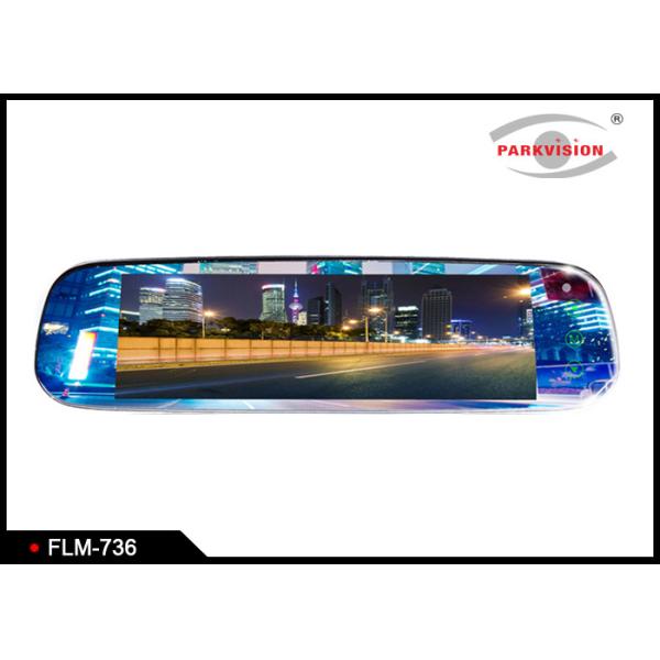 7 Inch Screen Full HD 12V 16 / 9 Lcd Display Reversing Car Rearview Mirror