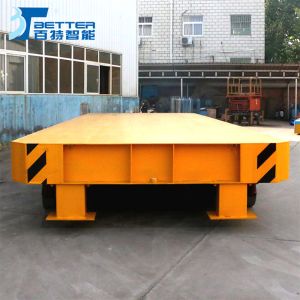 65t Material Handling Trackless Transfer Trolley Anti Explosion