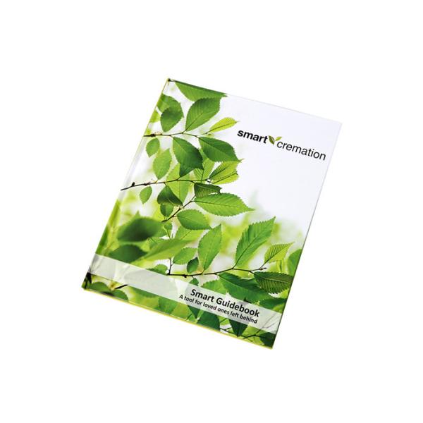 Cardboard Hardcover Book Printing Matt Art Paper With 3mm Bleed Position