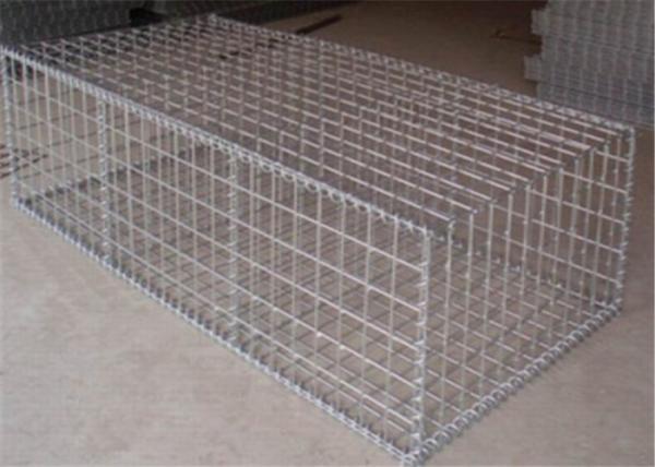 Buy Galvanized Welded Wire Gabions Baskets Retaining Wall Spirals / Helicals Connected at wholesale prices