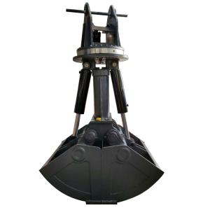 Quality NM360 Excavator Clam Grab Bucket Loading Mud Sand for sale