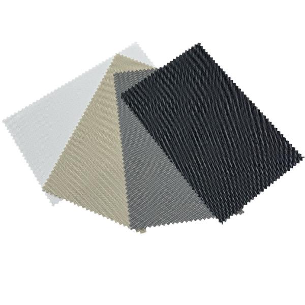 PVC Material Fire-proof 3% Openness Sunscreen Roller Outdoor Window Blinds Fabric