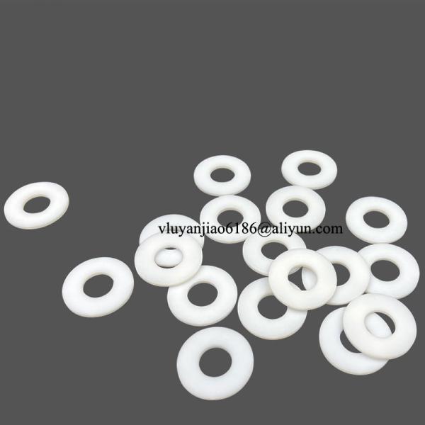 Customizable Chemical Resistant PTFE Parts , PTFE Seals Flat Gasket