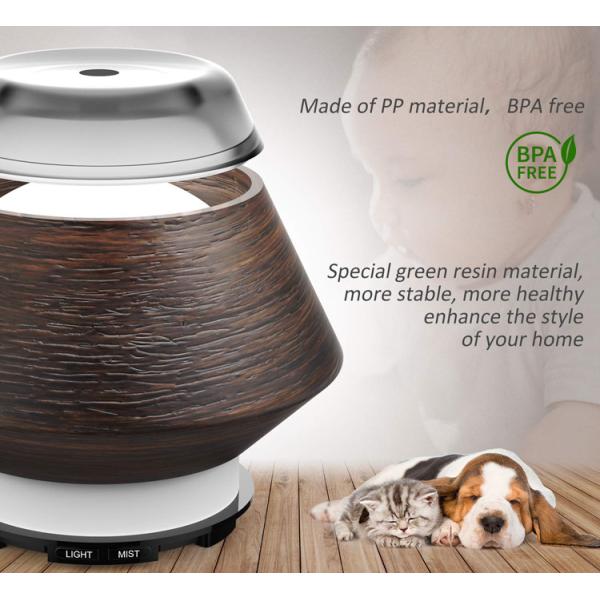 Waterless Auto Off 200ml Wood Grain Aromatherapy Diffuser