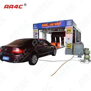 Quality Automatic Tunnel Car Washing Machine Commercial 12KW 9 Brushes for sale