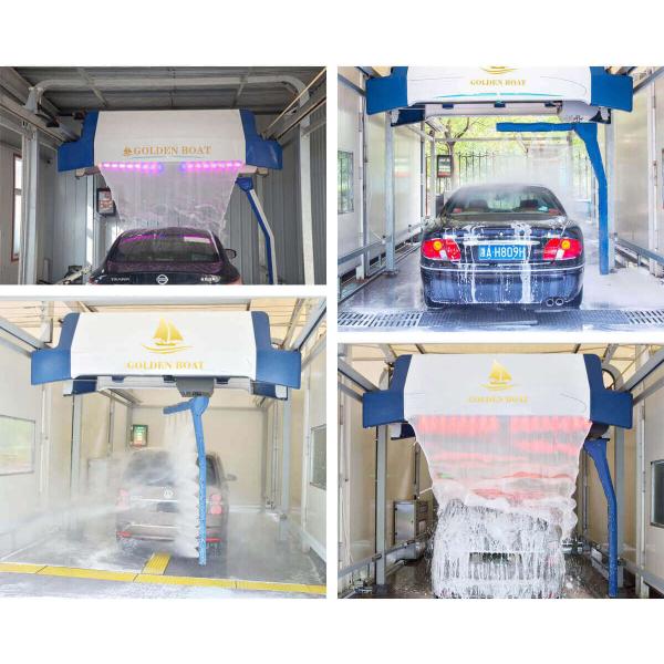 25Kw Touch Free Car Wash Machine For Cleaning