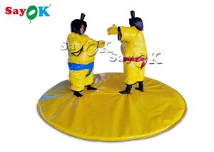 China Yellow Kids Play Inflatable Fighting Sumo Suits on sale