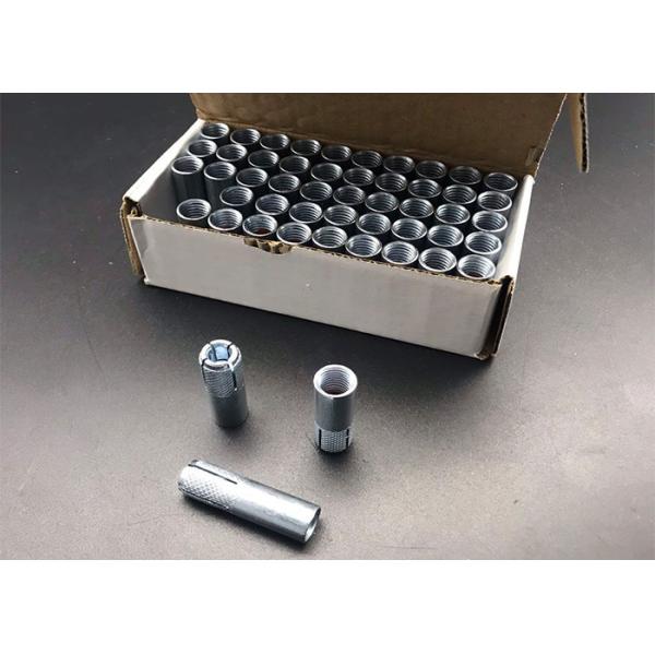 M8 Shank Bolt Nut Zinc Plated Drop In Expansion Anchor HDG