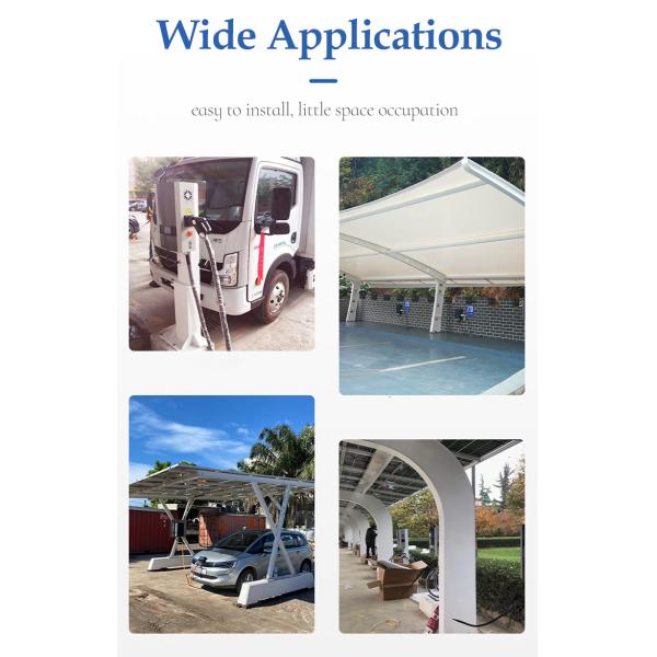 Commercial Level 3 DC EV Charger Station CCS Type 1 2 Combo EVSE Wallbox 30KW