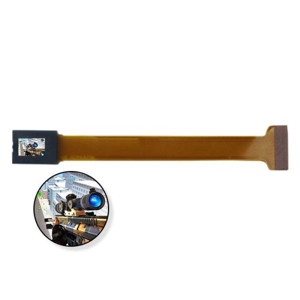 【0.23-Inch Micro Display】AMOLED Monocular Module, 640x400 High Resolution, Compatible with Helmet AR Displays, Full Color/Single Green Optional, Low