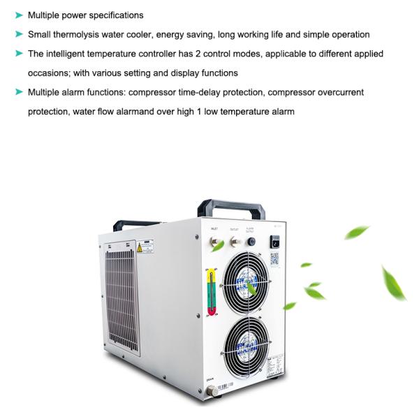 High Precision -0.3C CW-6000 Water Chiller Cooling for Environmental Friendly Cooling