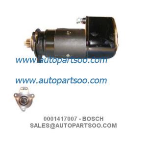 0001417007 4782801 - BOSCH Starter Motor 24V 5.4KW 11T MOTORES DE ARRANQUE