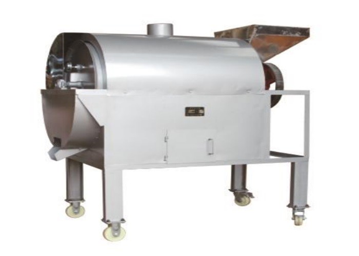 Fire Type Model ZCW100 Nut Roasting Machine Carbon Steel Machine Materials
