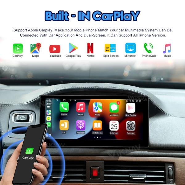 Viknav Car Radio For Volvo S80 (2012-2015) 8.8 inch HD Touch Screen Wireless Carplay Video Player Car GPS Navigation