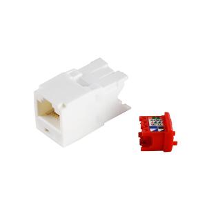 Quality Cat5e Modular Jack Utp Rj45 Keystone Jack RJ45 CAT5E Network Coupler Network Keystone Jack UTP Unshielded for sale