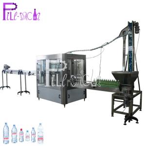 Quality Automatic PET Small Bottle Water Filling Equipment 3 In 1 / Monoblock Aspetic 2000ml for sale