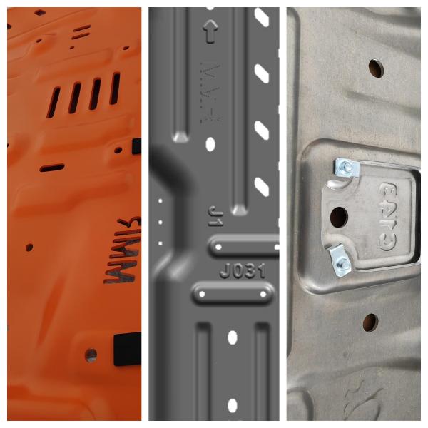 Customized Thickness BMW Car Model Skid Plate Engine Guard Plate Underbody Protection