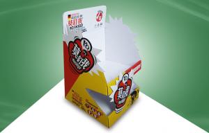 Quality Eye - catching Cardboard Counter Displays / Cardboard Tabletop Display Box For Spray for sale