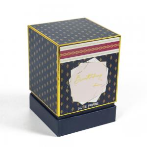 Quality Printed Luxury Perfume Decorative Gift Box Cardboard Cosmetics Perfume Box for sale