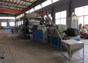 Quality Plastic Sheet Extrusion Machine for PVC Marble Sheet / Board Extrusion Process for sale