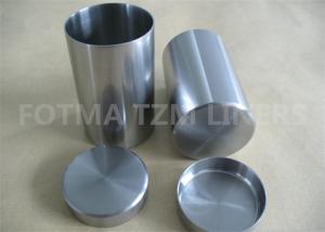Quality 10.1g/cm3 TZM Liners Titanium Zirconium Molybdenum Alloy Brightened Surface for sale