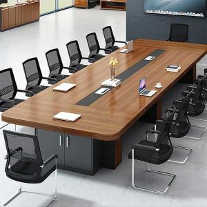 China 2.4m Office Conference Table Rectangular Large Conference Desk on sale