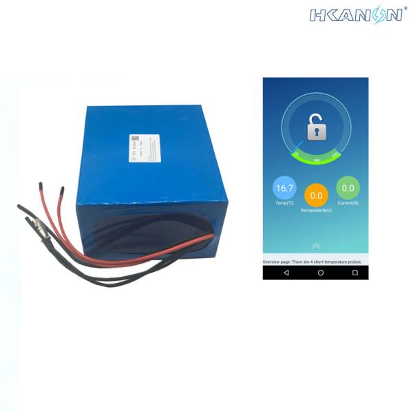 20S17P 72v Battery Pack Light Weight Sanyo GA 18650 60ah Cells Fast Charging