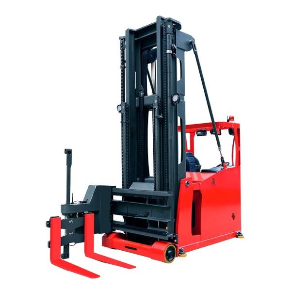 EPS steering system Seated type 1.5 ton VNA electric three way pallet stacker