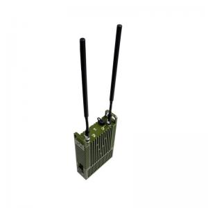 Quality Military Tactical IP66 MESH Radio Multi Hop 82Mbps MIMO AES Enrcyption With Battery for sale