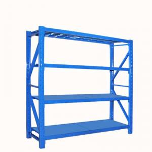 China Adjustable Storage Shelf Rack Metal Boltless Garage Storage Rack System on sale