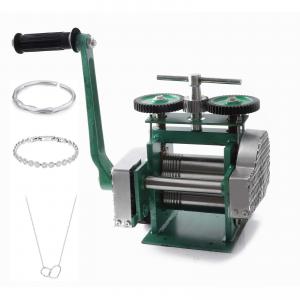 Quality 120mm Rolling Mills Machines Jewelry Press Machine Distance Adjustable for sale