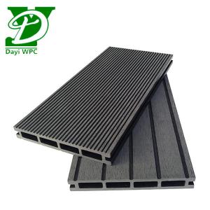 Eco friendly Waterproof Hollow Composite Decking Boards