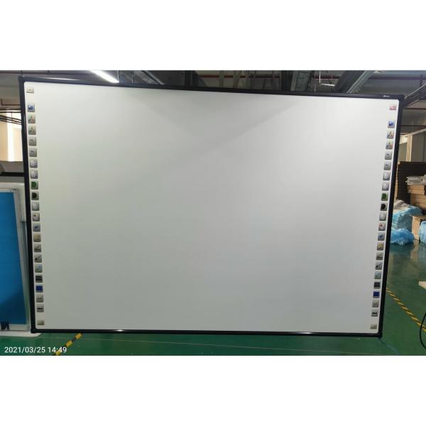 Infrared Touch Factory Sell 82 84 86 Inch Smart White Boards Projection Boards With Usb Cable For School Teaching Meeting Room Primary Secondary Class