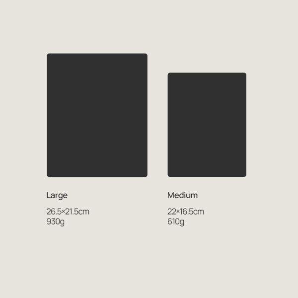 Donau Blue Hardcover Weekly Planner Medium Size with Monthly Tabs