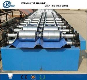 Quality Hydraulic Aluminum Zinc Standing Seam Roll Forming Machine For Roof Panel for sale