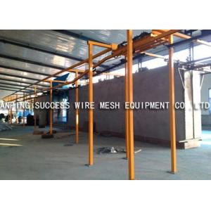 Quality Eco Friendly Wire Fence Making Machines , PVC Wire Coating Machine Various Colors for sale