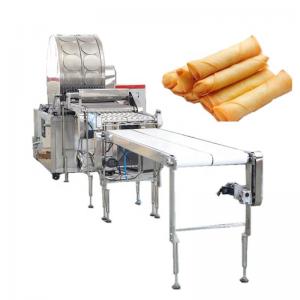 China SS304 Wonton Crepe Tortilla Chapati Roti Making Machine on sale