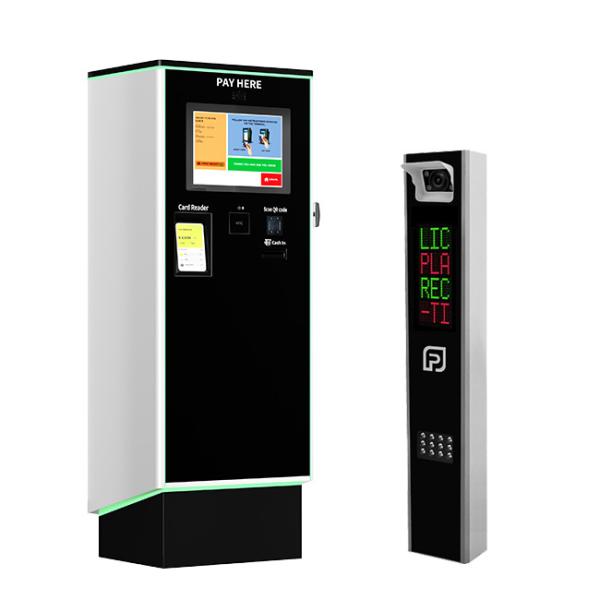Touchless Parking Pay Station Self-Service 19.1-Inch LCD Parking Ticket Machine