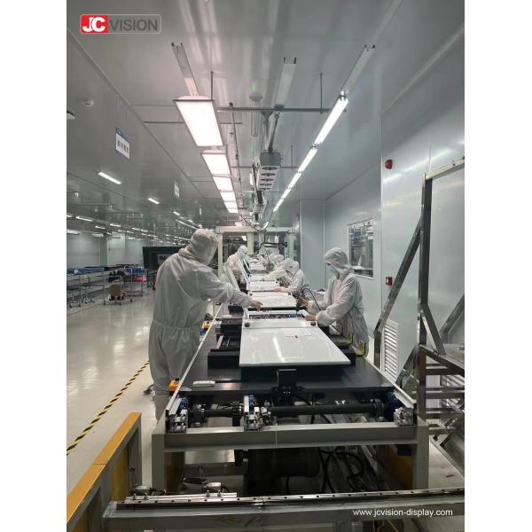 JCVISION 49 inch White Customization Floor Stand Digital Sigange with Optional Camera