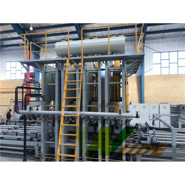 Particle Board Hot Press Machine With Double Side Synchronous Laminating