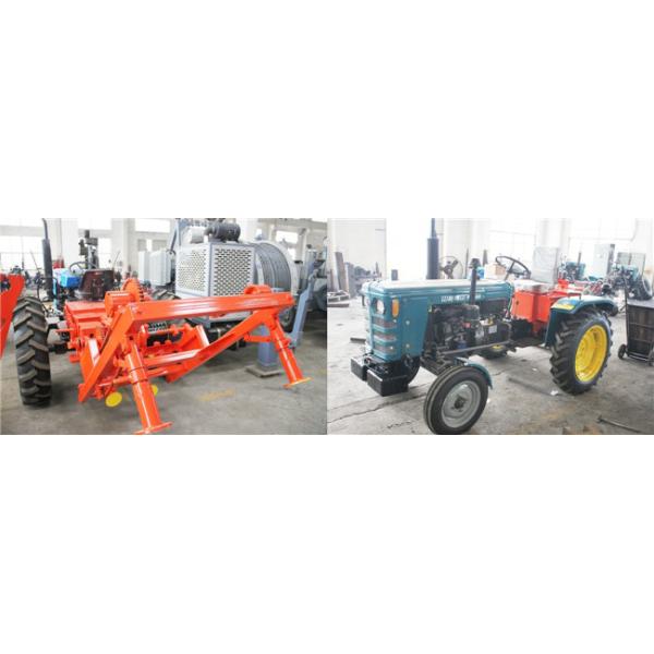 Over Head Transmission Line Stringing Equipment OPGW ADSS Cable Tractor Puller 45kN 110kv