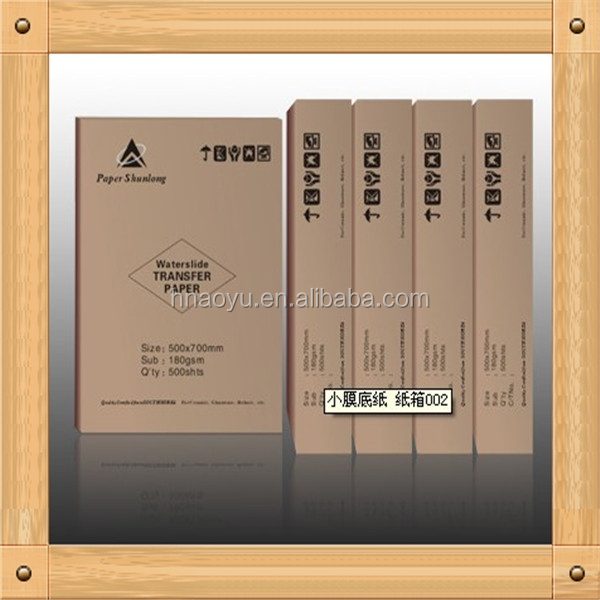 Customized Size Ceramic Screen Printing Water Transfer Decal in for and Ceramics