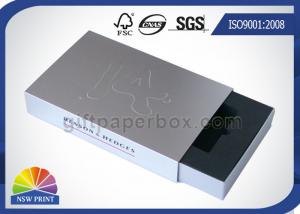 Quality Presentation Drawer Paper Box Sliding Rigid Cardboard Box With Sleeve for sale