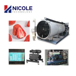 Round Rectangular Vacuum Drying Machine -80 Degrees Celsius Quick Freezing