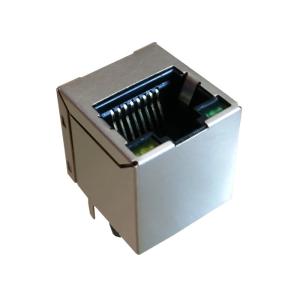 China 51F-1201GYD2NL | LPJD0115BENL POE Rj45 Connector Vertical Jack Top Entry on sale