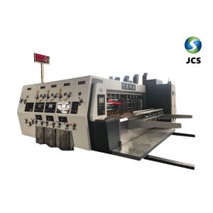 Servo Feeder 11mm Corrugated Box Printing Machine For Carton Box