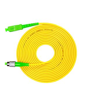 Quality 1M SC/APC TO SC/APC 9/125UM ADSS Cable Armoured Patch Cord for sale