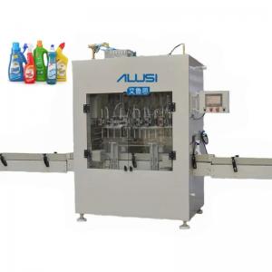 Quality Automatic anti corrosion stain remover filling machine strong Acid Liquid Bleach Bottle Filling machine for sale